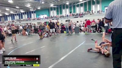 68 lbs Round 3 (10 Team) - Strafford Stevens, Glasgow WA vs Liam Miller, Gate Keepers Athletics