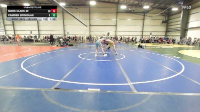 132 lbs Round Of 64 - Camden Spiniolas, IL vs Mark Clark Jr, OH