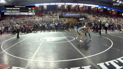 100 lbs Semifinal - Kiera Partello, Barron G Collier vs Aniyah Whayne, Osceola (Kissimmee)