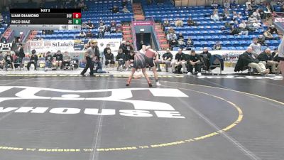 145 lbs Consy Rd I - Liam Diamond, Boyertown Area vs Nico Diaz, State College Area