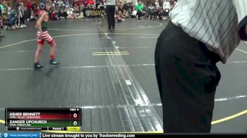 56 lbs Quarterfinal - Asher Bennett, Steel Valley Renegades vs Zander Upchurch, Steel Wrestling
