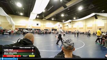 52+ Semifinal - Luke Hale, Fremont Wrestling Club vs Brax Williams, Olympus Skyline