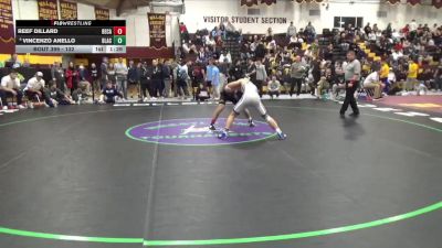 132 lbs Champ. Round 3 - Reef Dillard, Bethlehem Catholic vs Vincenzo Anello, Blair Academy