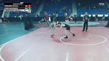 106 lbs Consi Of 16 #2 - Fernando OYLOLA, Mt. Anthony Union vs Owen MacKinnon, Shawsheen