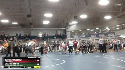 112 lbs Cons. Round 2 - Jeffrey Messner, Lake Gibson vs Chance Smith, Mishawaka Wrestling Club