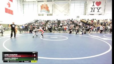 75 lbs Cons. Round 3 - Marco Minelli, Minisink Wrestling vs Amir Yusupov, Willpower Wrestling Club