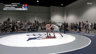 125 lbs Champ. Round 1 - Nathaniel Lennon, Valhalla Training Center vs Joshua Terrill, Michigan Wrestling Club