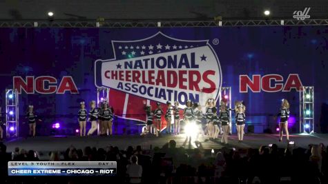 Cheer Extreme - Chicago - RIOT [2026 L3 Youth - Flex Day 1] 2026 NCA Milwaukee Classic