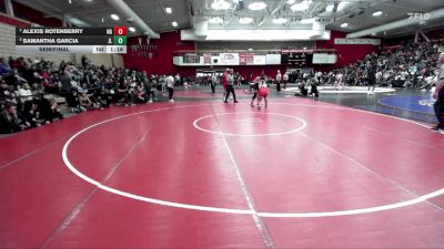 170 lbs Semifinal - Samantha Garcia, James Logan vs Alexis Rotenberry, Northgate