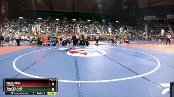 4A-113 lbs Cons. Round 3 - Isael Beal, Central vs Tayce Lake, Campbell County