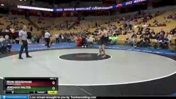 182 lbs Champ. Round 1 - Irvin Heggemann, Francis Howell vs Jeremiah Halter, Liberty