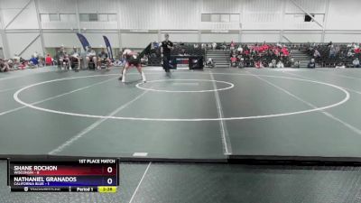 113 lbs Placement Matches (16 Team) - Shane Rochon, Wisconsin vs Nathaniel Granados, California Blue