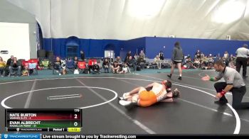 170 lbs Round 6 (8 Team) - Evan Albrecht, Massillon Perry vs Nate Burton, Warner Elite