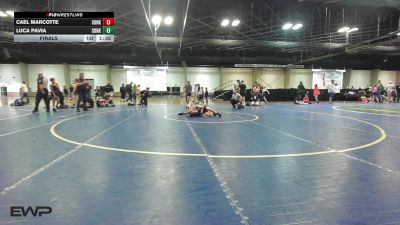 76-80 lbs Final - Cael Marcotte, Sunkist Kids Monster Garage vs Luca Pavia, Sunkist Kids Monster Garage