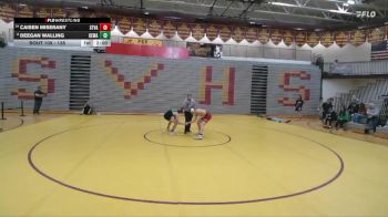 138 lbs Quarterfinal - Caisen Miserany, Star Valley vs Deegan Walling, Kelly Walsh