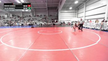 80 lbs Rr Rnd 3 - Rocco Albano, Ruthless Black vs Silas Bennett, Buffalo Valley Wrestling Club EL Black