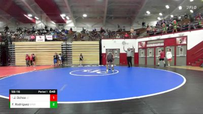 106-116 lbs Round 3 - Jay Ochoa, Lawrence Central vs Fabian Rodriguez, Southport