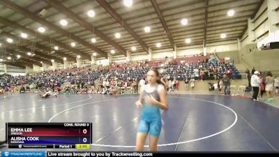 126 lbs Cons. Round 3 - Emma Lee, Oregon vs Alisha Cook, Montana