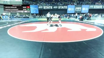 Boys 1B/2B 175 Cons. Round 1 - Devon Mueller, Wahkiakum vs Santos Alvarado, Napavine