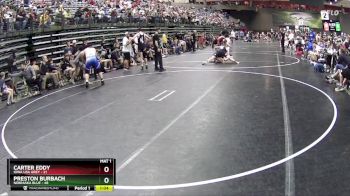 195 lbs Semis & 1st Wrestleback (8 Team) - Preston Burbach, Nebraska Blue vs Carter Eddy, Iowa USA Grey