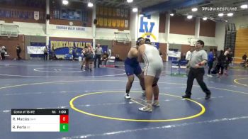 285 lbs Consolation - Raymond Macias, Bishop Amat vs Ricky Perla, Los Osos