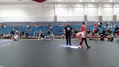 129 lbs Cons. Round 5 - Kam Stash, Crown Point vs Matthew Baylor, Milan