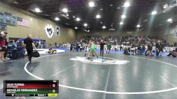 150 lbs Champ. Round 1 - Nicholas Hernandez, Highland vs Jojo Tufino, Atascadero