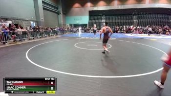 138 lbs Champ. Round 2 - Tak Hatano, Folsom vs Isaac Conner, Mountainside