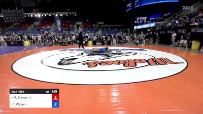 112 lbs Rnd Of 16 - Mackinzie Brewer, MO vs Charlie Wylie, NJ