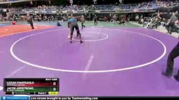 6A - 182 lbs Cons. Round 2 - Jacob Armstrong, EL Paso Coronado vs Logan Mantezolo, Northwest Nelson