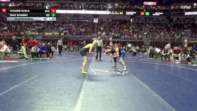 1A-165 lbs Quarterfinal - Max Shanno, Riverside, Oakland vs Holden Koele, Woodbury Central
