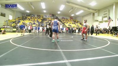 285-A lbs Quarterfinal - Parker Noblitt, Fort Gibson Youth Wrestling vs Cooper Kennedy, Vinita