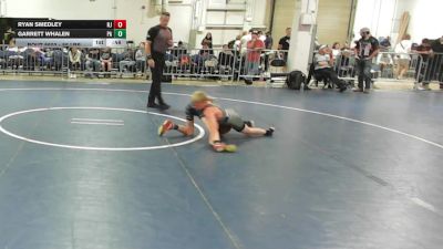 85 lbs Consi Of 16 #2 - Ryan Smedley, NJ vs Garrett Whalen, PA