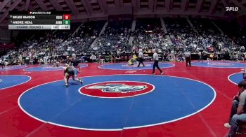 1A-165 lbs Champ. Round 1 - Miles Mason, Oglethorpe County vs Andre Neal, Armuchee