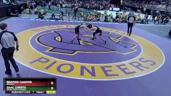 1st Place Match - Brayden Canoyer, Waverly vs Isaac Christo, Omaha Skutt Catholic