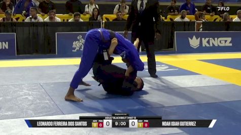 Noah Isiah Gutierrez vs Leonardo Ferreira Dos Santos 2026 Pan Jiu Jitsu IBJJF Championship