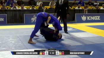 Noah Isiah Gutierrez vs Leonardo Ferreira Dos Santos 2026 Pan Jiu Jitsu IBJJF Championship