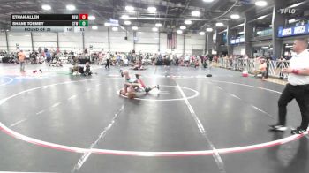 135 lbs Round Of 32 - Ethan Allen, Revival Freeze - MS vs Shane Tormey, Shore Thing Surf - MS