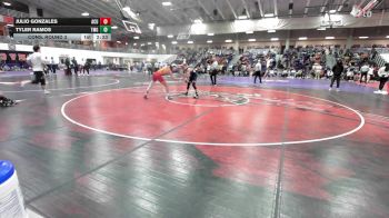 125 lbs Cons. Round 3 - Julio Gonzales, Arizona Christian University vs Tyler Ramos, Truett-McConnell (Ga.)