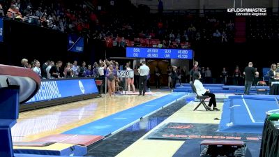 Monica Riley - Vault, Washington - 2019 NCAA Gymnastics Regional Championships - Oregon State