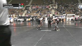 6A 144 lbs Champ. Round 1 - Russell Goree, Benjamin Russell vs Jameson Bolen, Chelsea