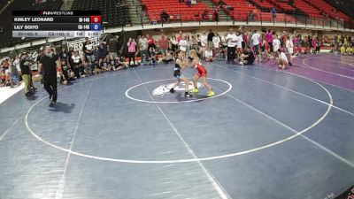 65 lbs Kinley Leonard, Idaho 14U Girls vs Lily Soito, California 14U Girls