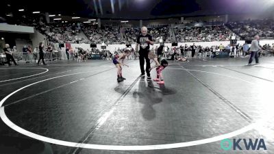 47 lbs 7th Place - Charlotte Remus, Barnsdall Youth Wrestling vs Bradley Francis, Team Tulsa Wrestling Club