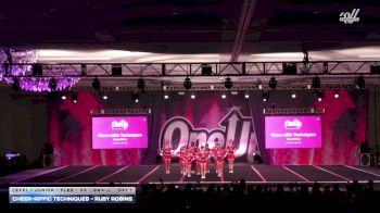 Cheer-riffic Techniques - Ruby Robins [2026 L1 Junior - Flex - D2 - Small Day 1] 2026 One Up Grand Nationals