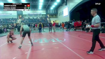 157 lbs Champ. Round 2 - Averett Ellison, Brewton-Parker (GA) vs Randall Sliger, Campbellsville (Ky.)