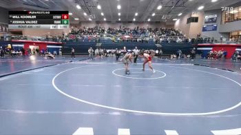 157 lbs Round 3 - Joshua Valdez, El Paso Franklin vs Will Koomler, Austin Lake Travis
