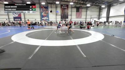 119 lbs Consi Of 16 #2 - Caleb Brown, NY vs Cayden Holt, MO