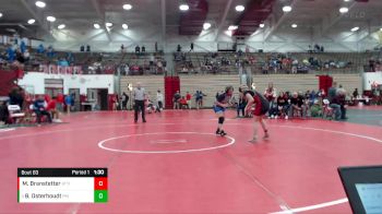 124-136 lbs Round 2 - Bella Osterhoudt, Perry Meridian vs Maggie Branstetter, Attica