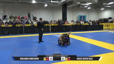 Jahzeel Beatriz Solis vs Dana Marie Christensen 2026 Pan IBJJF Jiu-Jitsu No-Gi Championship