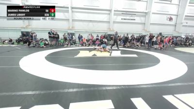 98 lbs Round Robin 3 - Marino Pawlos, Tri State Hammers - EL vs James Libert, ScrapYard Wrestling Club - EL